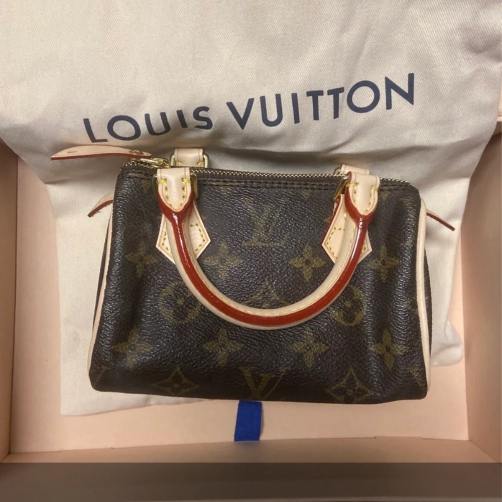 Authentic Louis Vuitton Nano Speedy